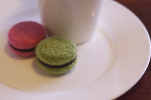 Felt Macarons